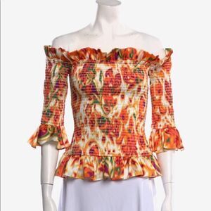 Caroline Constas Off the shoulder blouse